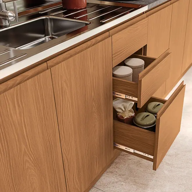 Balcão Pia Kappesberg R626-CN 2 Portas 3 Gavetas Sem Tampo