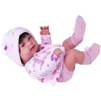 Boneca Cotiplás 2441 Anny Doll Bebe Reborn Menina 42cm Vinil