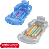 Boia Poltrona Inflável Bestway 43028 Fashion Lounge Com Porta Copos Cores Sortidas