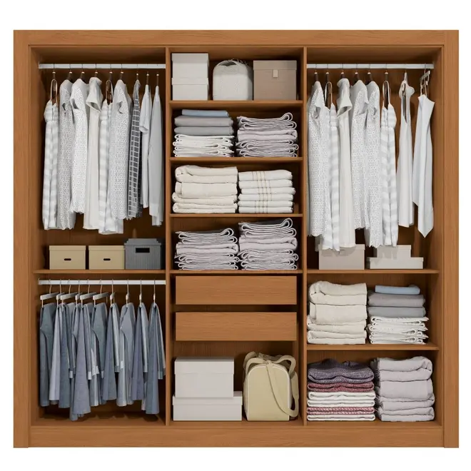 Guarda Roupa / Roupeiro Kappesberg M569-CN 6 Portas 2 Gavetas