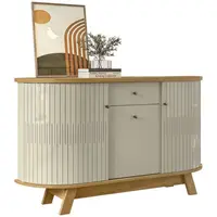 Buffet Madetec Monza 310140 3 Portas 1 Gaveta 81x136x35cm