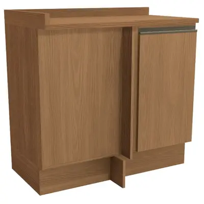 Balcão de Canto Kappesberg CB333-CN MDP Com Tampo 90,5x98x59cm