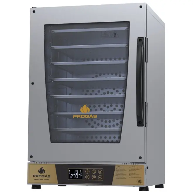 Forno Elétrico Progás PRP-008 Plus Turbo Fast Oven 8 Esteiras Dourado 220v