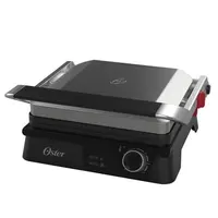 Grill Elétrico Oster OGRL610 Multiuso 2 em 1 Abertura 180° Chapas Antiaderentes