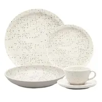 Aparelho De Jantar Oxford Chuvisco 136753 30 Peças Cerâmica