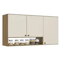 Aéreo THB CM622 Mag Com Nicho 3 Portas 120cm