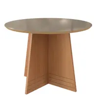 Mesa de Jantar Kappesberg CSJ1630-CNFRV4 Redonda Com Vidro 78x105x105cm