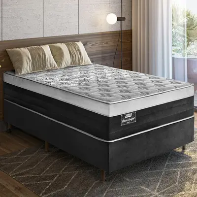 Colchão Casal Gazin Black Comfort De Espuma 32x138x188cm EPS