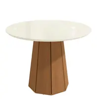 Mesa de Jantar Kappesberg CSJ1545-CN0WV8 Madeira Redonda 80x105x105cm