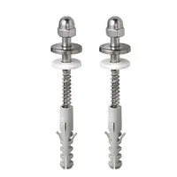 Kit Fixação Lorenzetti 1808 C13 Inox Para Bacia, Mictórios e Bidês B10mm
