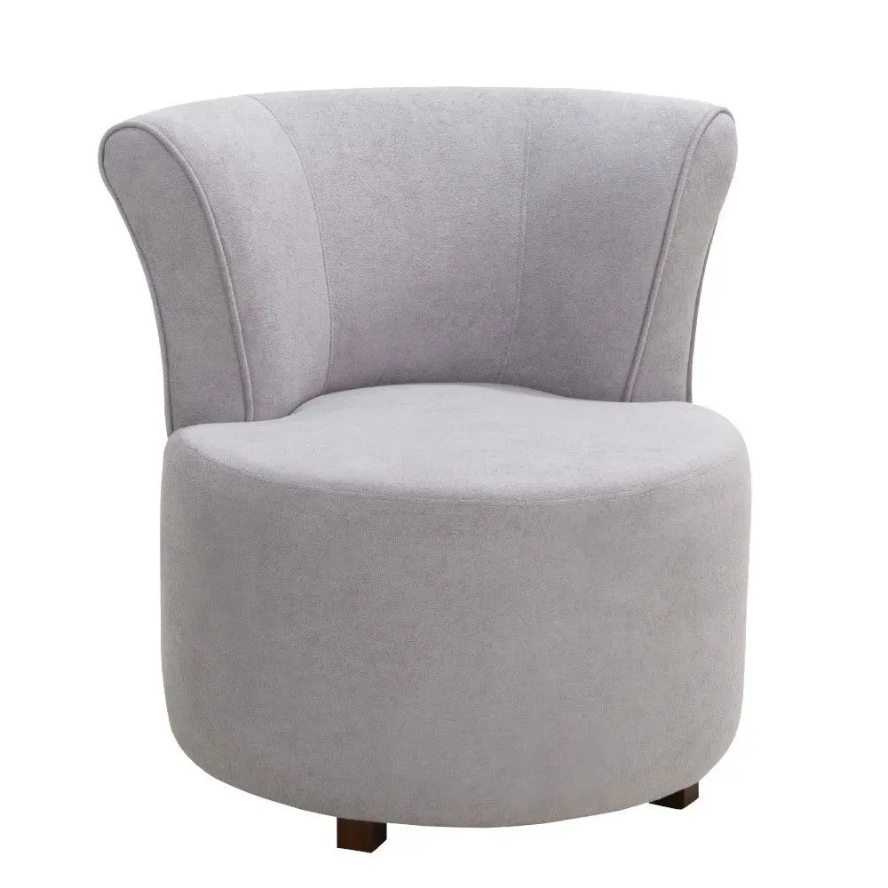 Poltrona Caminhos Dani Assento D28 Encosto D23 Soft 74x77x77cm Cinza