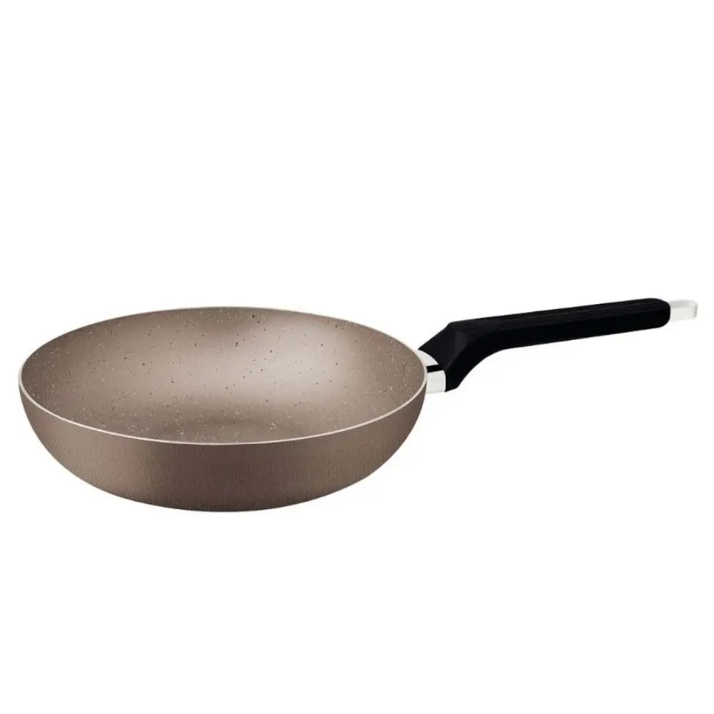 Frigideira Funda Tramontina 28571/424 Milazzo Alumínio Revestimento Interno e Externo Antiaderente Amendoa