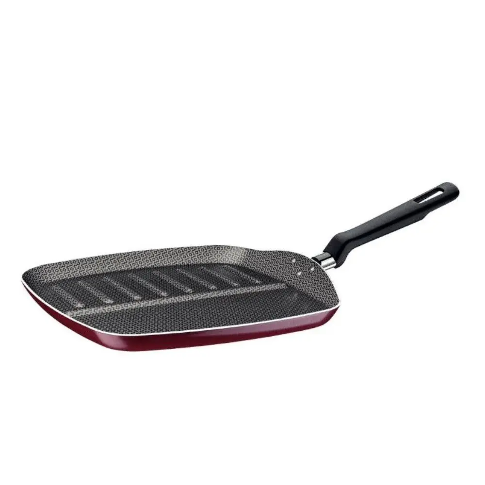 Bistequeira Tramontina Loreto 20396 Alumínio Com Revestimento Interno Antiaderente Starflon Max Cereja