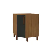 Balcão De Canto Indekes 6172.8 Monza Com Tampo 1 Porta MDP 93x73x53cm