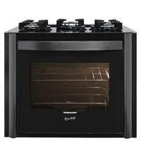 Fogão de Embutir Fischer 31070-79871 5 Bocas TC Gran Cheff Gás Com Forno Função Air Fryer