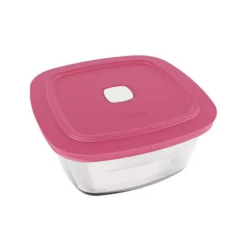 Tigela Quadrada Mafra / Marinex 40727.03 Com Tampa Facilita 2L