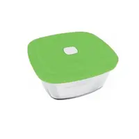 Tigela Quadrada Mafra / Marinex 40725.03 Com Tampa Facilita 1L