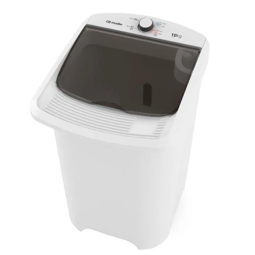 Máquina de Lavar Roupas Mueller Supertank MLT10C 10kg 4 Programas de Lavagem 110v