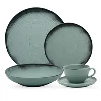 Aparelho de Jantar / Chá Oxford 1C07 Pacífico 20 Peças Cerâmica