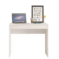 Escrivaninha Politorno Tijuca MDP/MDF 2 Gavetas 75,5x45x90cm