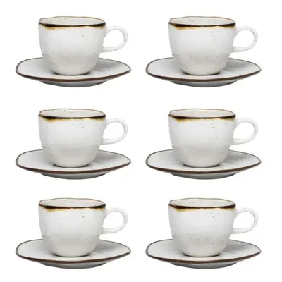 Conjunto Xícaras de Chá Oxford 103229 Maresia 12 Peças Porcelana