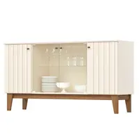 Buffet Sala de Estar Henn S352-129 4 Portas MDP 80x150,5x43cm