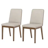 Conjunto 2 Cadeiras Henn S41-547 Pietra Estofada 91x46x55cm