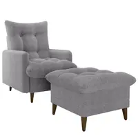 Poltrona Reclinável Matrix 497 Montreal Com Puff 106x76x95cm