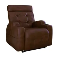Poltrona Corino Reclinagem Automatica Cherokee Matrix Com Porta Copo