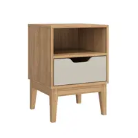 Mesa de Cabeceira Movelbento MB 1095 1 Gaveta 57x40x38cm