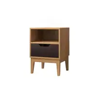 Mesa de Cabeceira Movelbento MB 1095 1 Gaveta 57x40x38cm