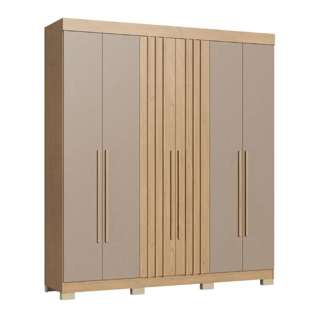 Guarda Roupa / Roupeiro Castro 3220A Verona 6 Portas 2 Gavetas