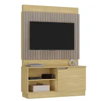Rack Com Painel Barcellona 1332R-496 Balli Flex Para TV até 50" MDF 173x120x39cm