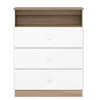 Cômoda Henn I726-190 Magia 3 Gavetas 94x75x40cm