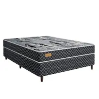 Box Conjugado Espuma Casal Arte Cubica Infinity 138x188x41cm