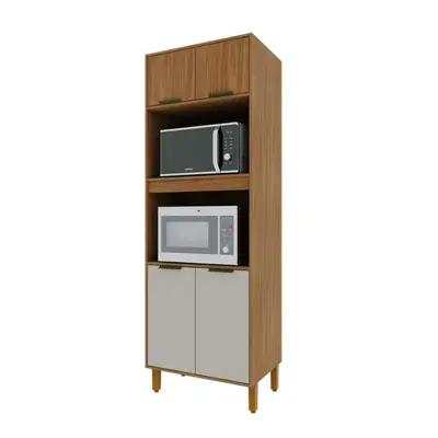 Torre Quente Indekes 6191.1 Toronto 4 Portas Para Forno e Micro-Ondas 217x70x50cm