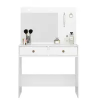 Penteadeira Moval Ideal 992440 2 Gavetas Com Espelho 137x90x52cm