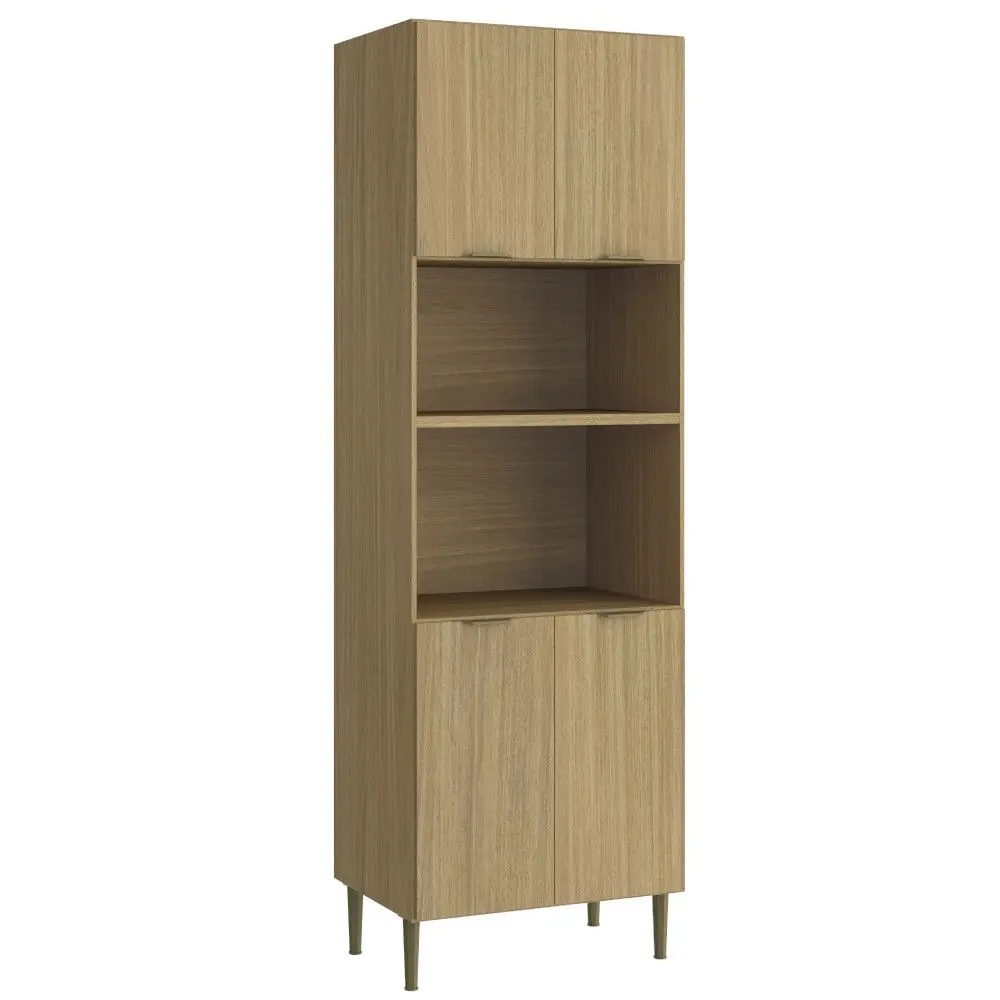 Torre Quente Casamia 4315 Ibiza Para Forno e Micro-Ondas 4 Portas 100% MDF 70cm Freijo