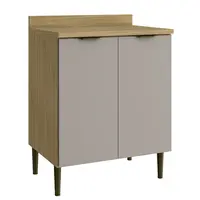 Balcão Casamia 4327 Ibiza Com Tampo 2 Portas 100% MDF 94,5x70x52cm