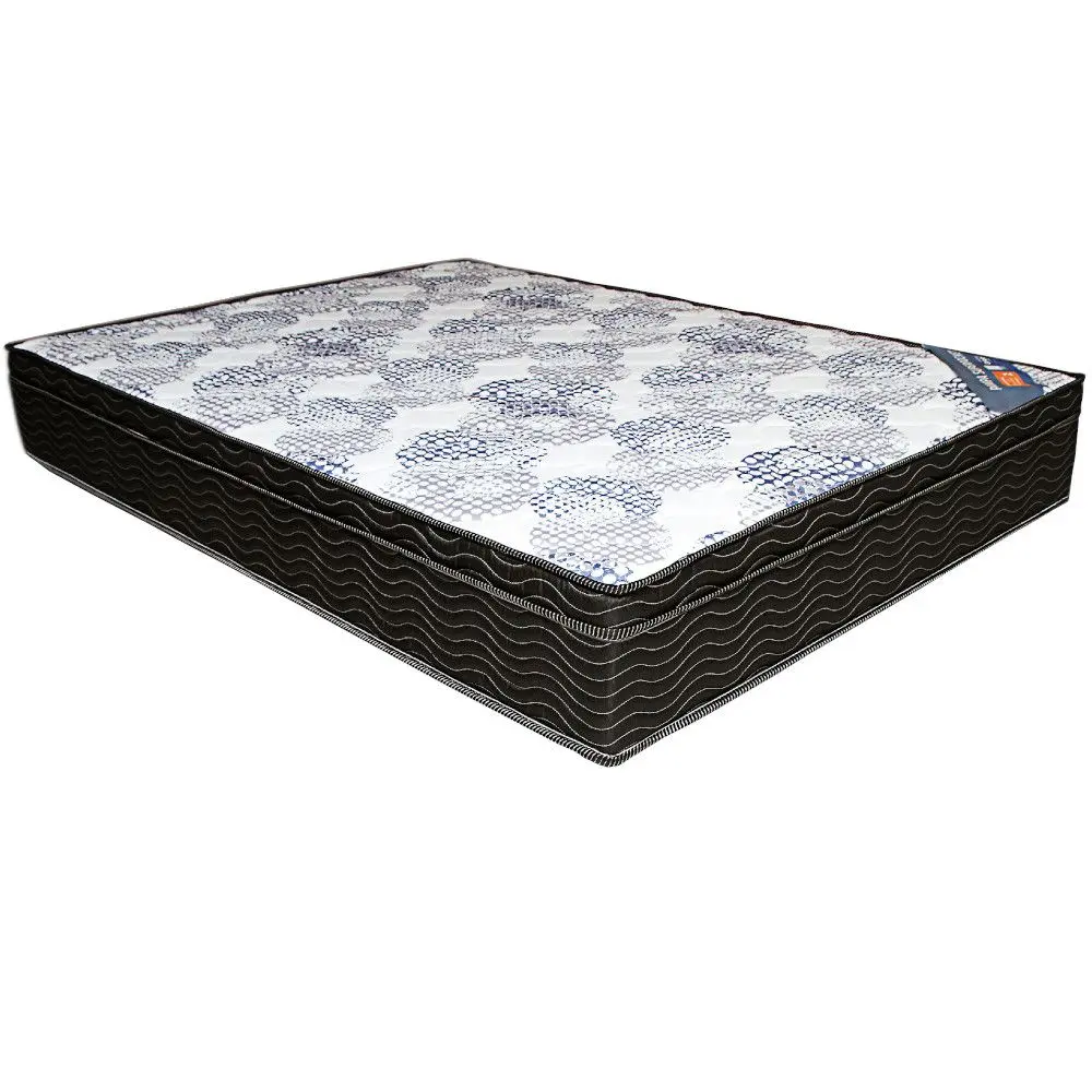Colchão Queen Ortobom Pampa D26 158x198x25cm Preto/branco
