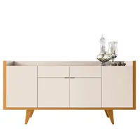 Buffet Sala de Estar HB Melodia 8035 MDP/MDF 4 Portas 2 Gavetas 79x160x40cm