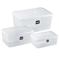 Kit Potes Multiuso UZ UZ1910-TR 3 Peças