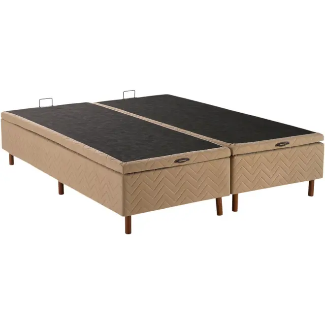 Base Box Queen Kappesberg BAU014-158 158x198x30cm Preto