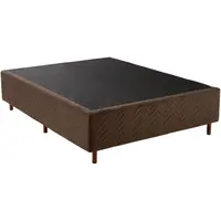 Box Para Colchão Casal Kappesberg Revestimento em Veludo 138x188x25cm
