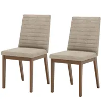 Conjunto 2 Cadeiras Estofadas Henn S40-538 Elena 91x46x55cm