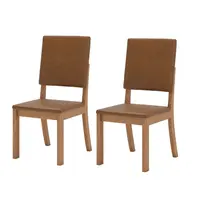Conjunto 2 Cadeiras Estofadas Henn S37-537 Milla 94,5x41,5x53,5cm