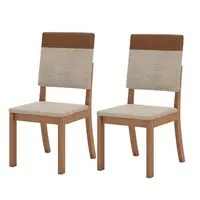 Conjunto 2 Cadeiras Estofadas Henn S37-535 Milla 94,5x41,5x53,5cm