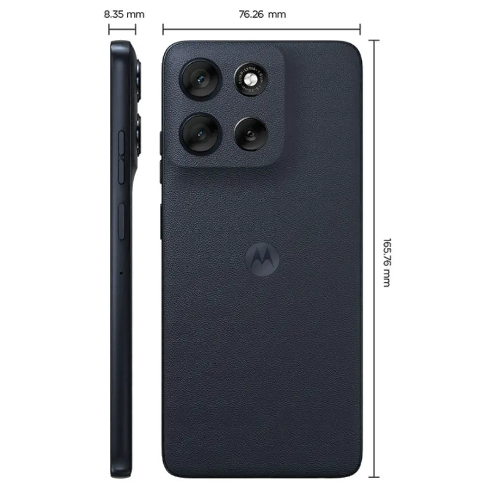Motorola スマートフォン ブラック Smartphone Motorola XT2529-1 Android 15 Dimensity 7060 5G 8GB RAM