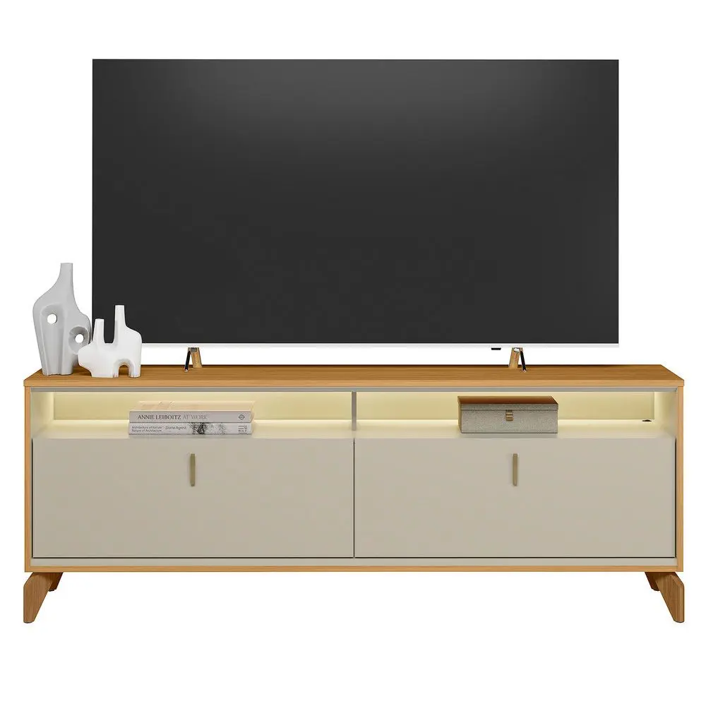Rack Linea Brasil Dubai Com Led Para TV Até 70