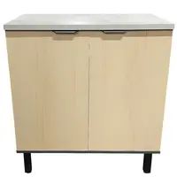 Balcão Canção 5207 Pamplona Com Tampo 2 Portas 88x80x52cm
